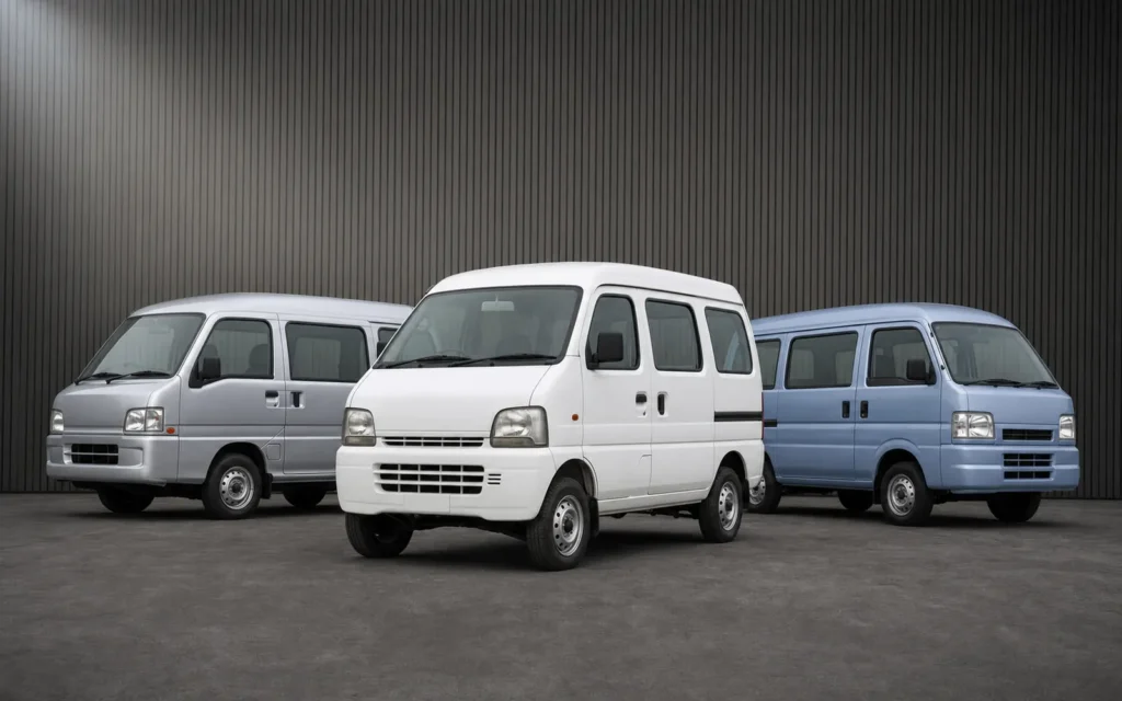 Cargo kei van for enclosed deliveries