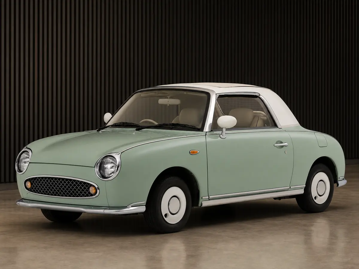 Nissan Figaro FK10 retro convertible