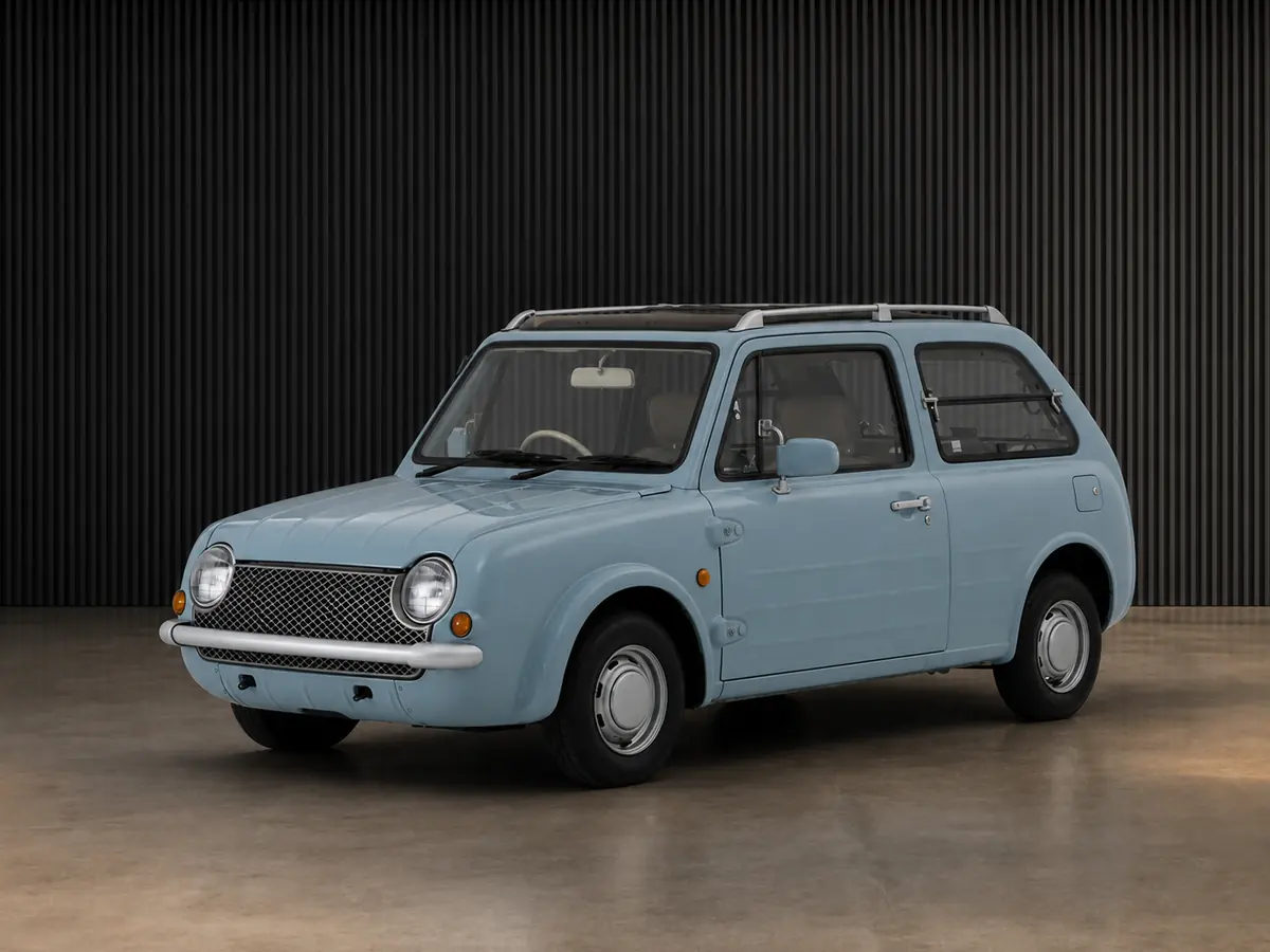 Nissan Pao PK10 retro utility hatchback