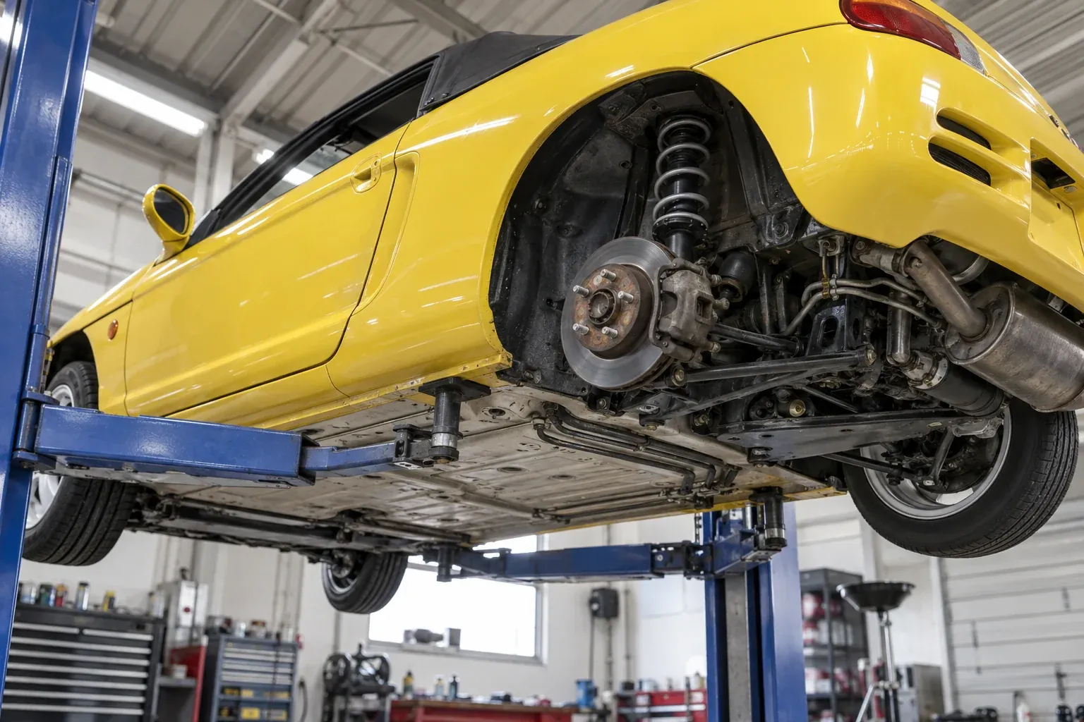 Honda Beat PP1 E07A kei sports roadster workshop and mechanical inspection