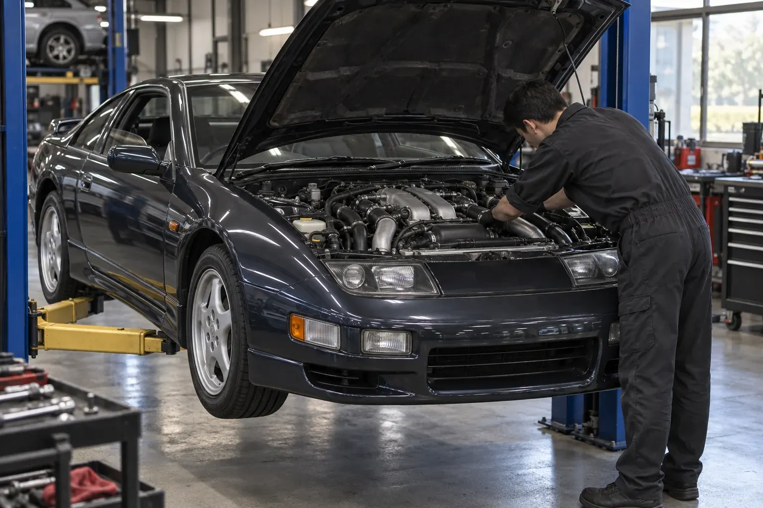 Nissan 300ZX Z32 / GCZ32 workshop and mechanical inspection