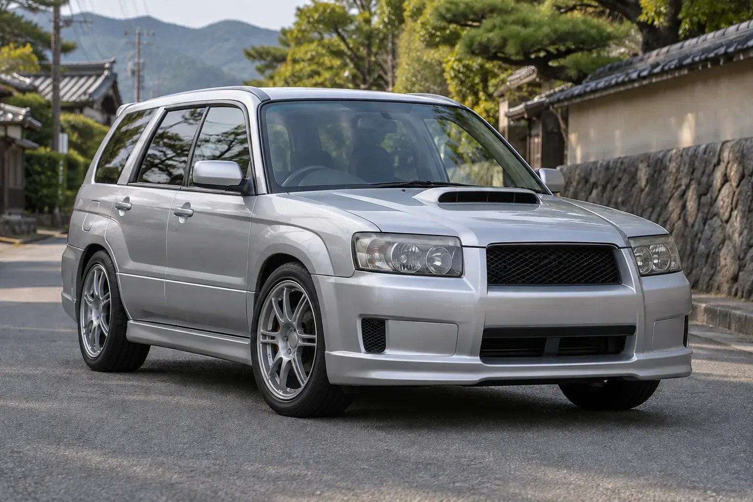 Subaru Forester STI (SG9), JDM performance sedan