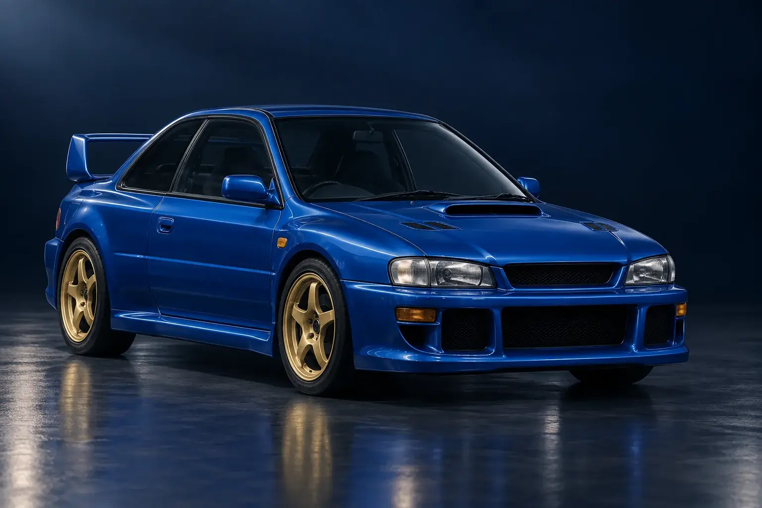 Subaru Impreza 22B STi, JDM sports car